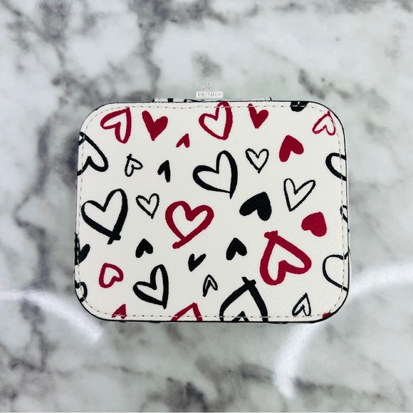 Kate Spade Scribble Heart Staci Boxed Jewelry Holder - Picture 3 of 12